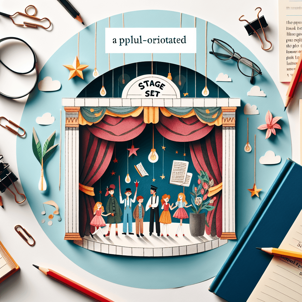 Design a Stage Set from a Book