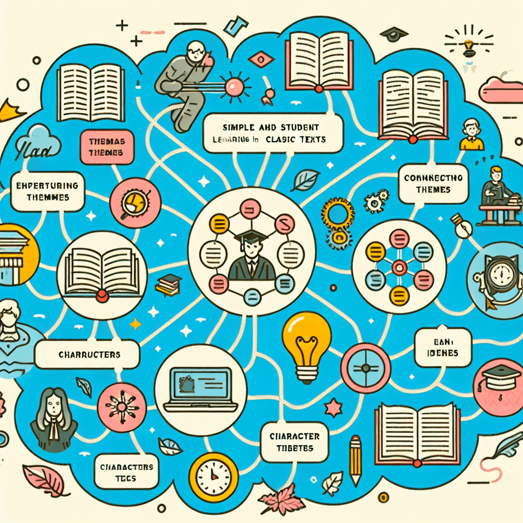 Thematic Mind Maps: Connecting Ideas in Classic Texts