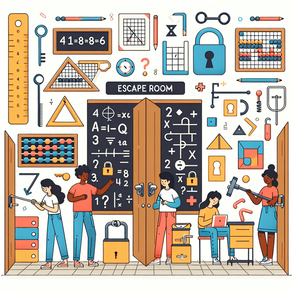 Math Escape Room: Unlock Puzzles by Solving Equations