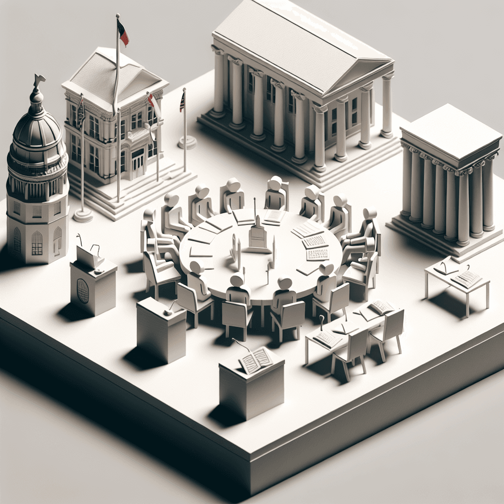 Georgia Government Simulation: Mock Government Creation and Operation