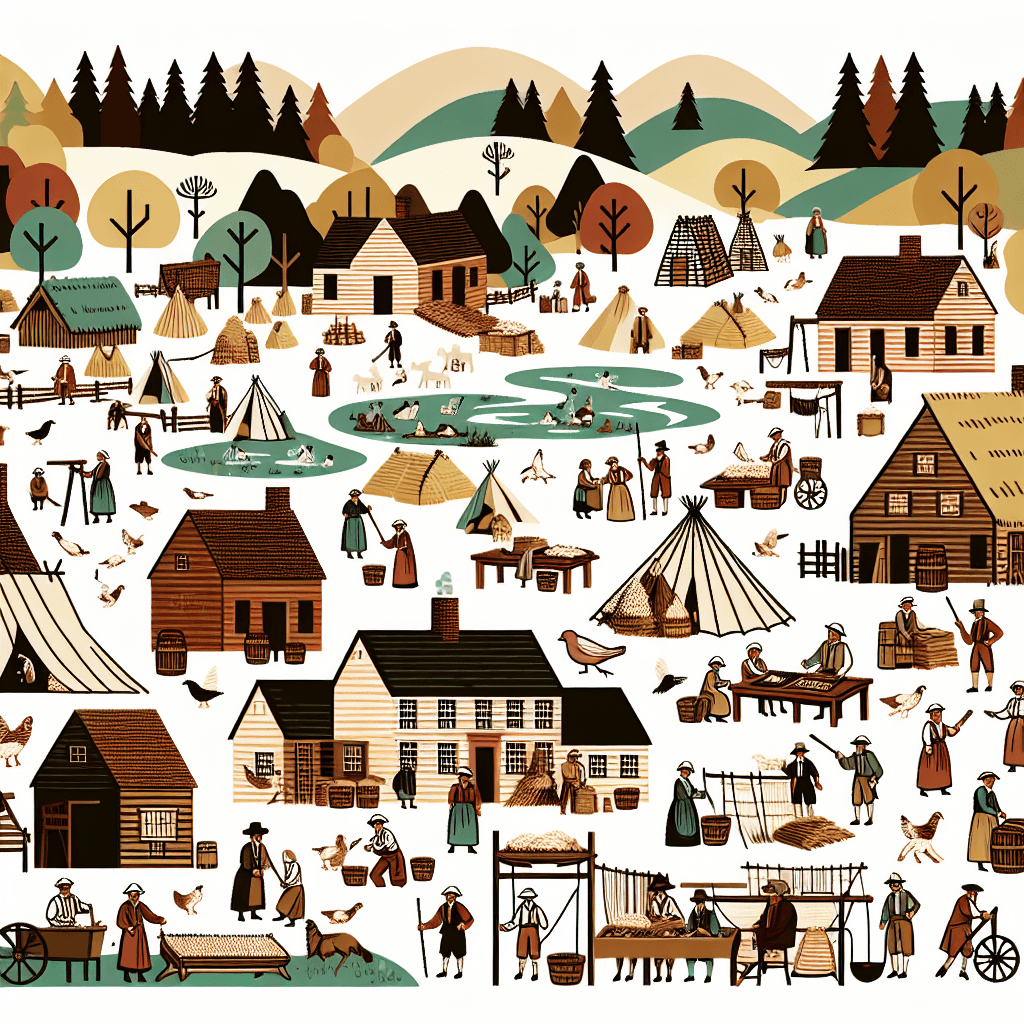 Exploring the 13 Colonies and Early American Settlement