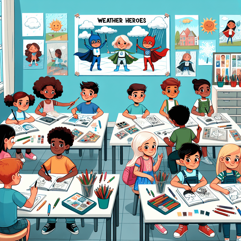 Weather Heroes: Crafting Impactful Storybooks