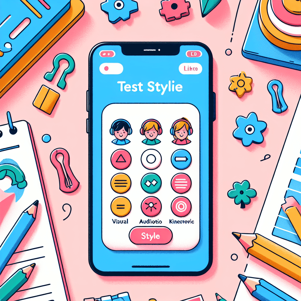 Test-Taking Strategies App Design for Learning Styles
