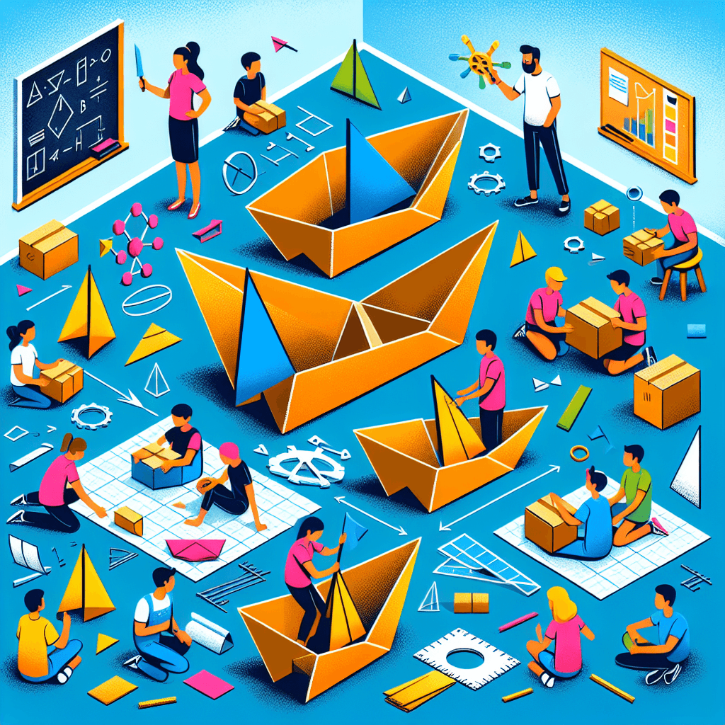 Cardboard Boat Engineering Challenge: Math and Geometry Exploration