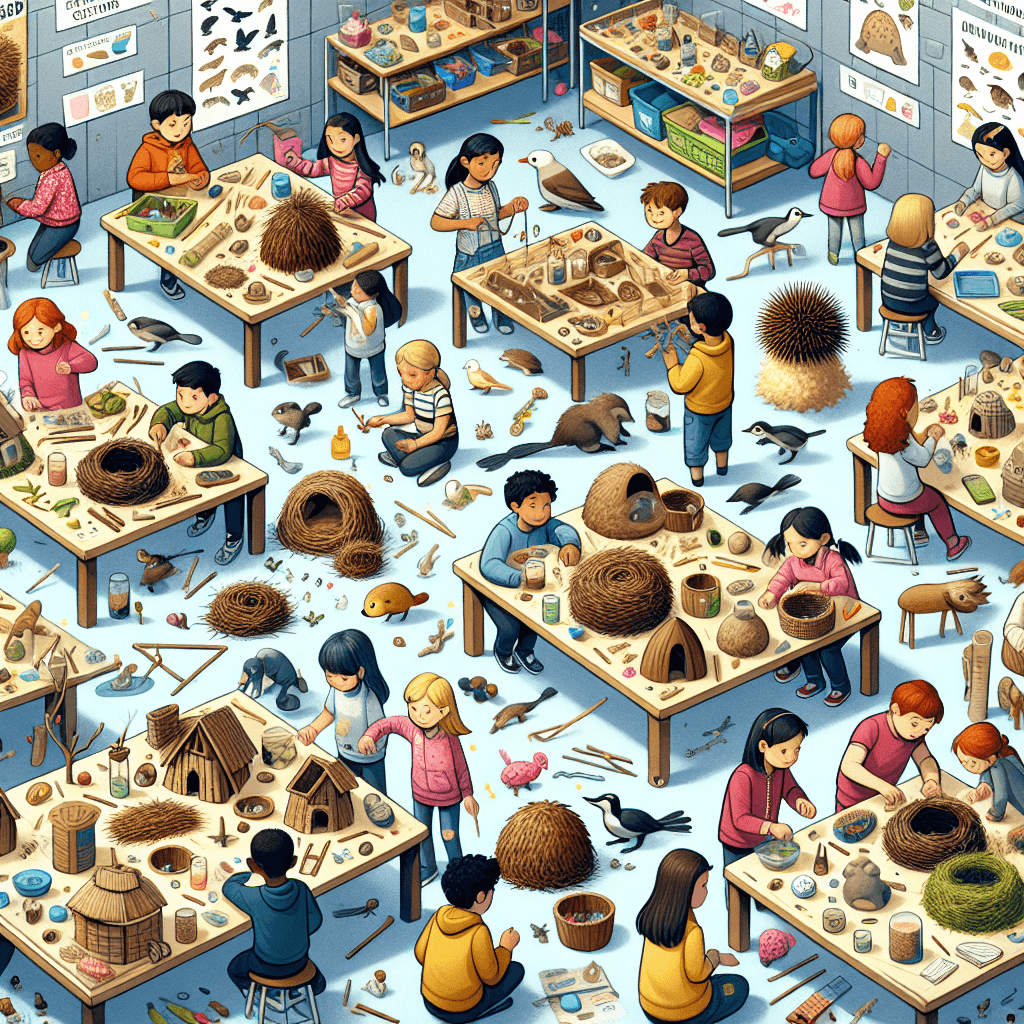 Critter Construction: Animal Homes Project