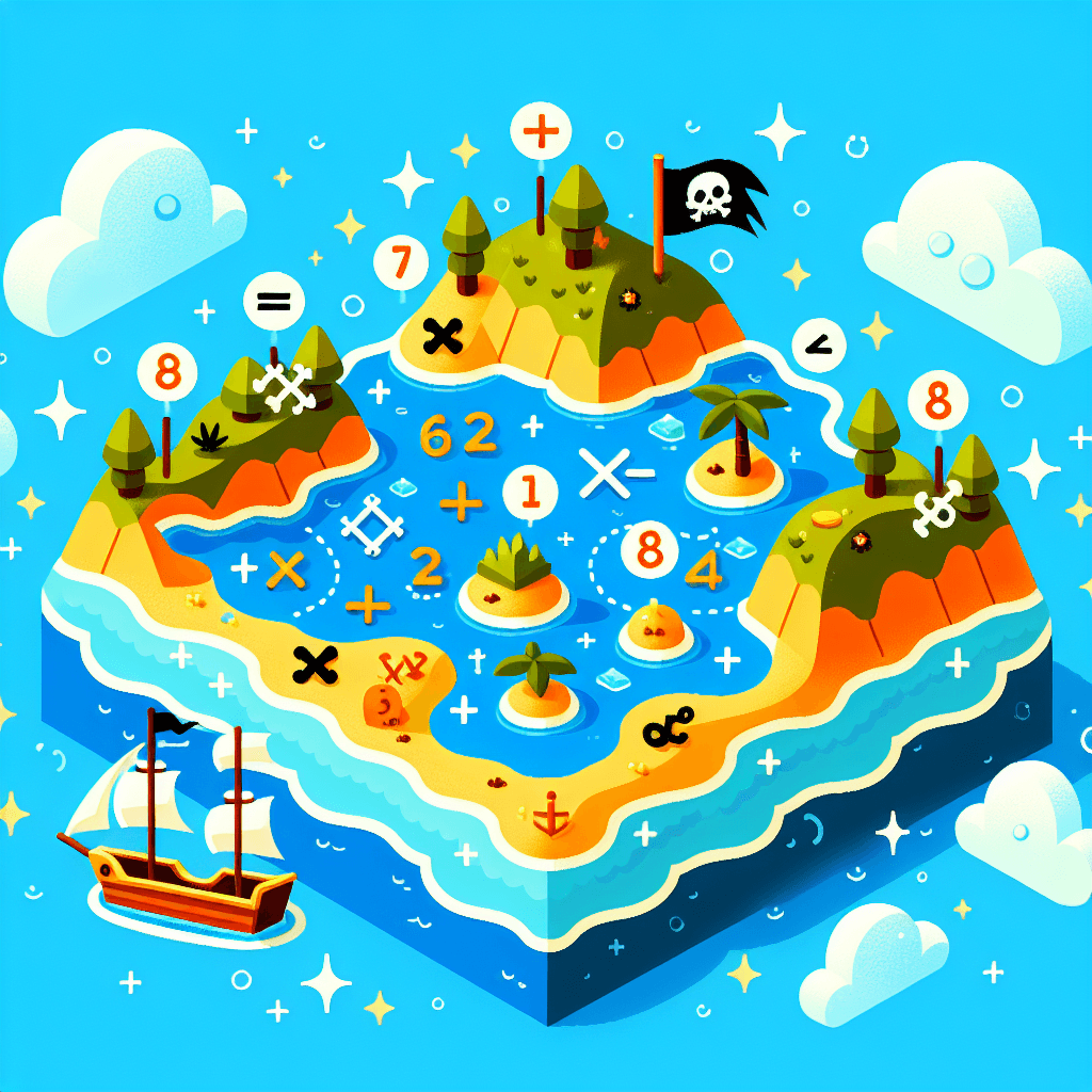 Treasure Island Tally: Pirate Math Adventure