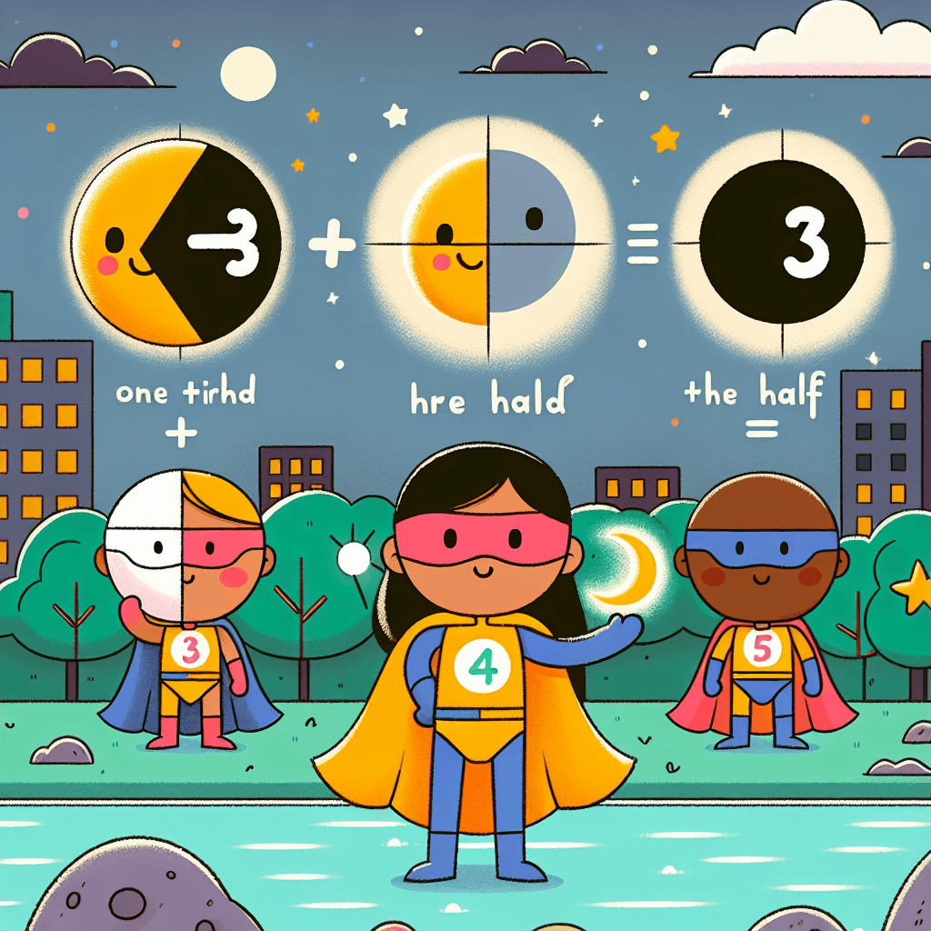 Fraction Heroes: Comics with Superheroes!