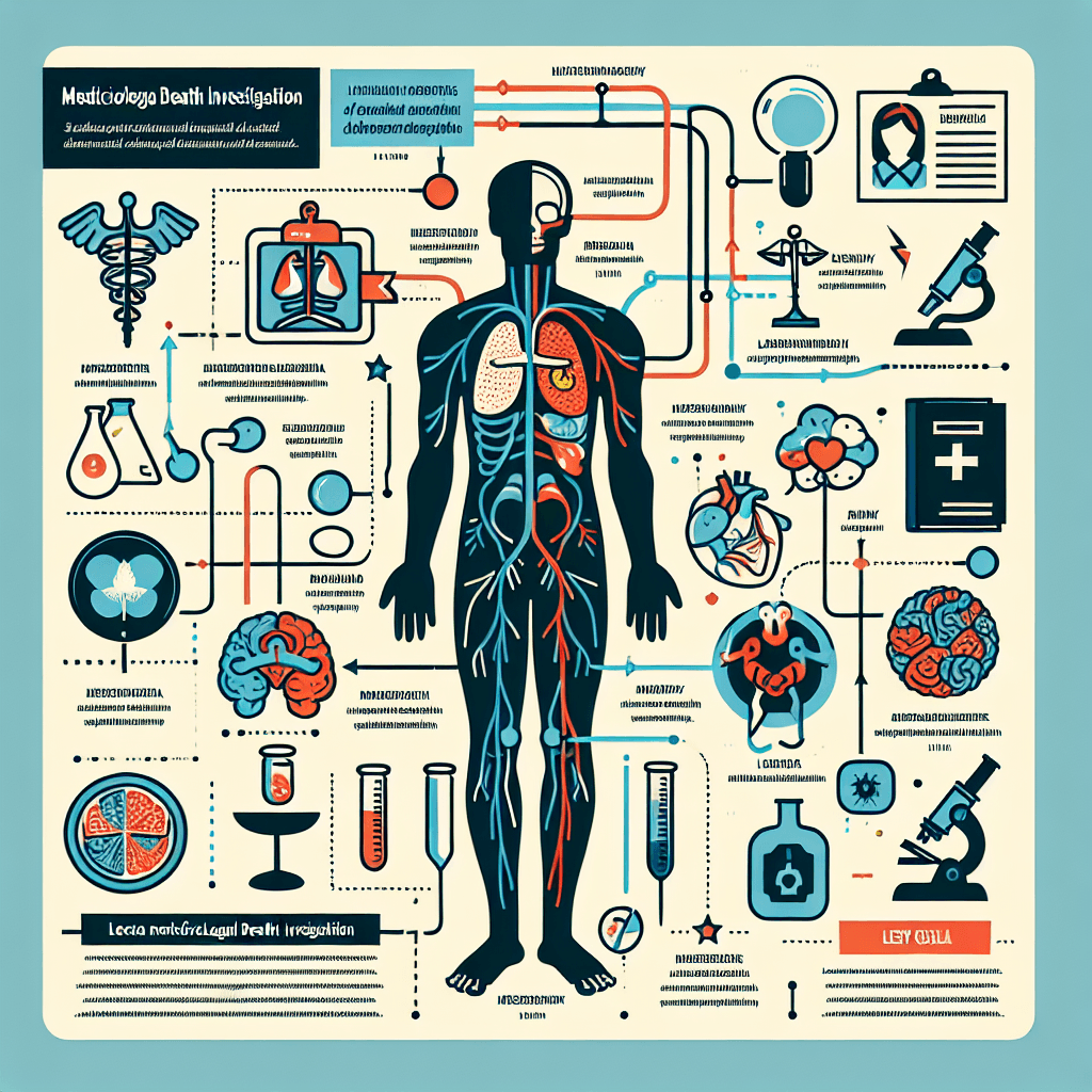 Human Body Poster: Medicolegal Death Investigation