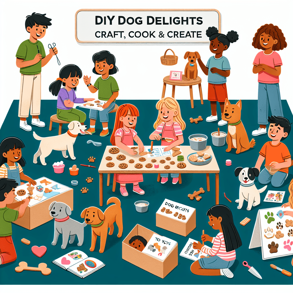 DIY Dog Delights: Craft, Cook & Create