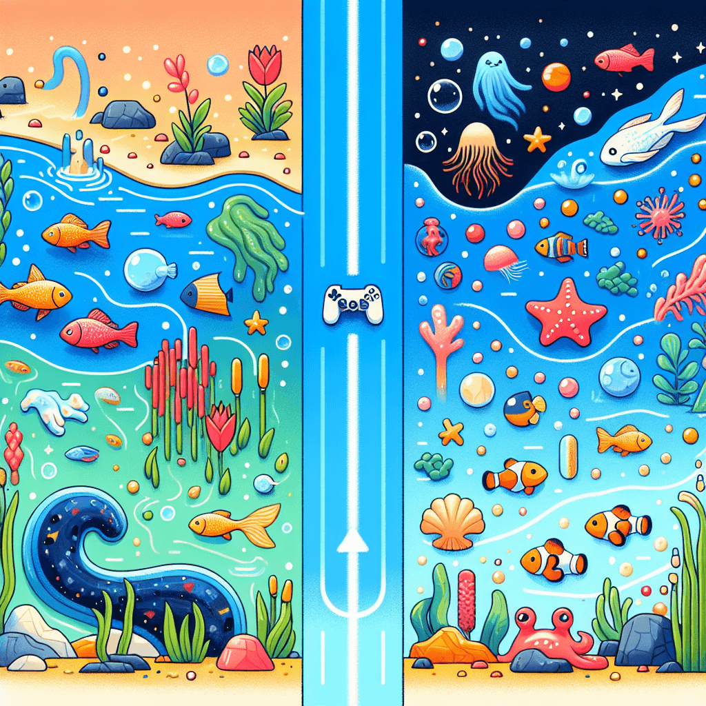 Ocean Odyssey: Fresh vs. Saltwater Game Design