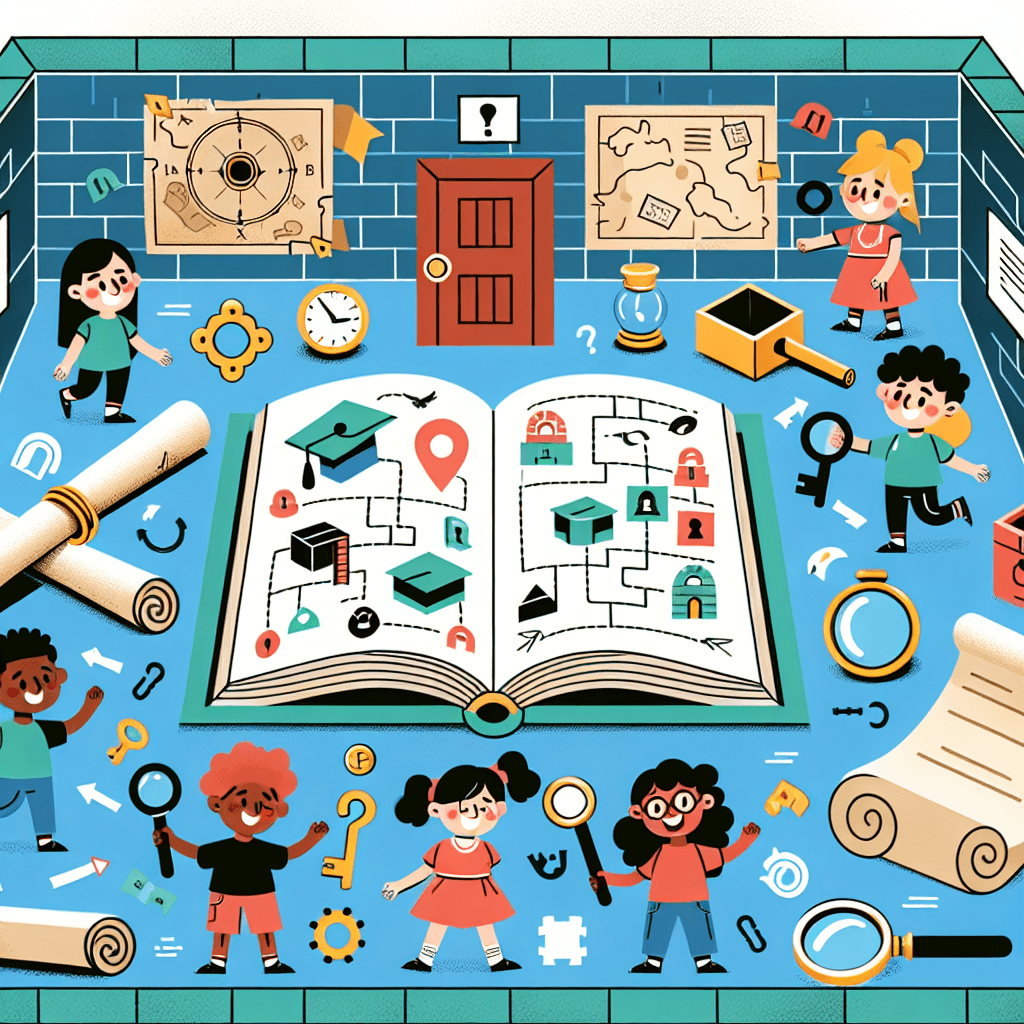 Escape Room Adventure: Unravel a Book's Mystery