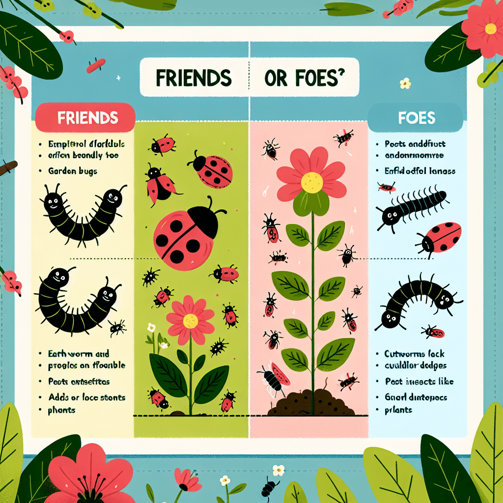 Garden Bugs: Friends or Foes?