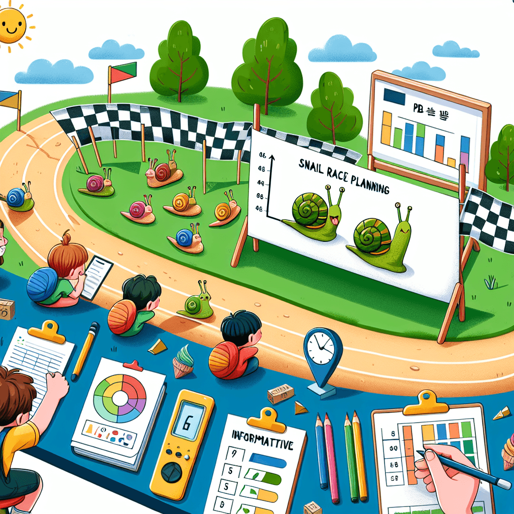 Snail Race Planning: An Informative Writing Project