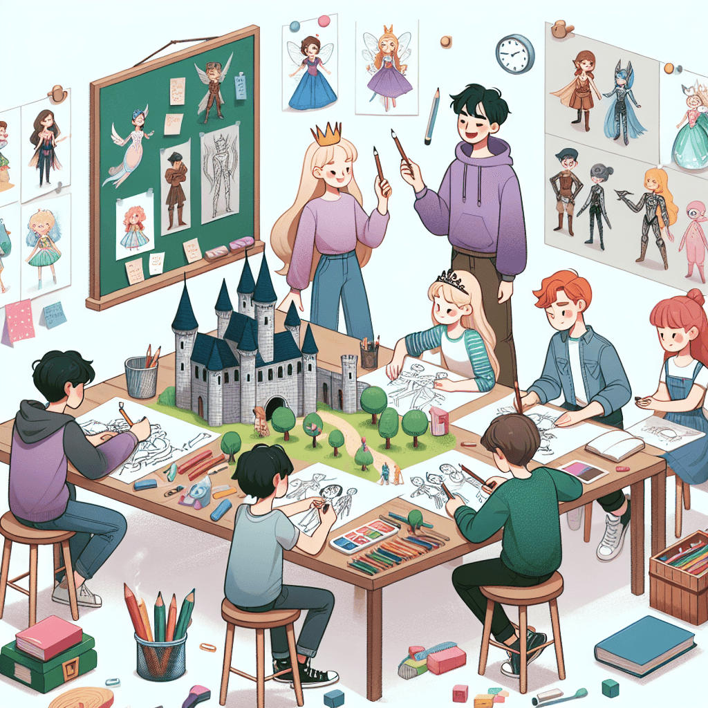 Fairytale Character Creation: A Storytelling Project