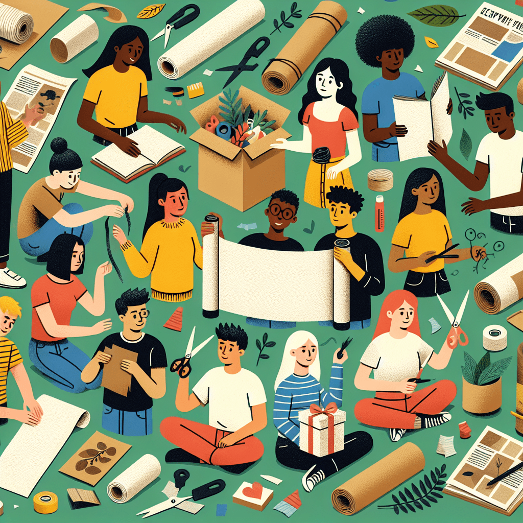 Eco-Wrap Revolution: Design an Eco-Friendly Gift Wrap