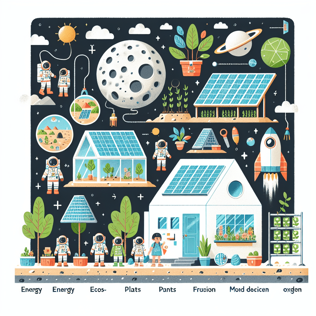 Lunar Oasis: Designing a Sustainable Lunar Habitat