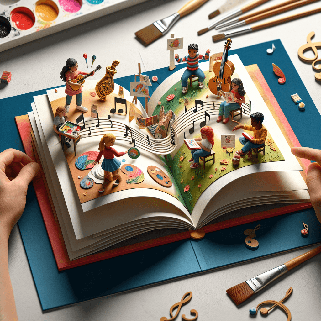 Pop-Up Book: Art, Music, and Storytelling