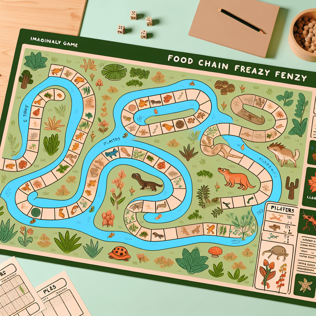 Food Chain Frenzy: A Board Game Adventure