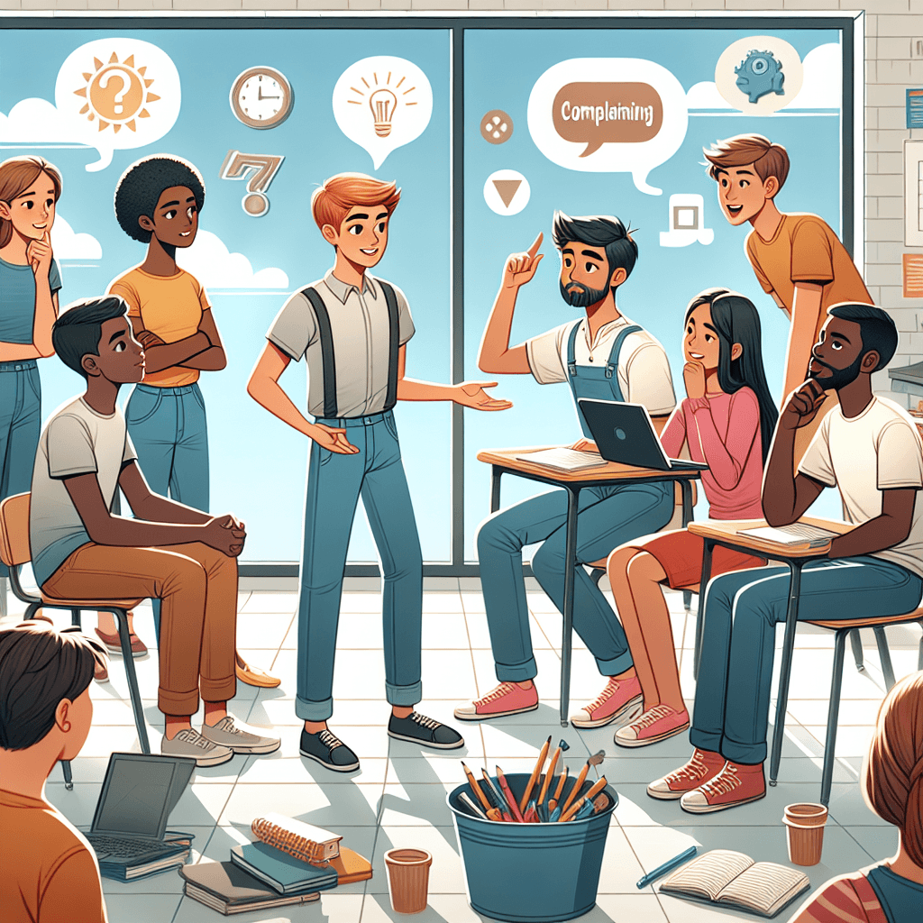 From Complaining to Communication: A Skit Performance