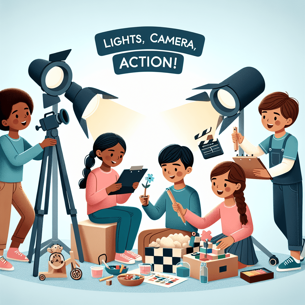 Lights, Camera, Action! Storytelling Through Stop Motion, Video, or Play