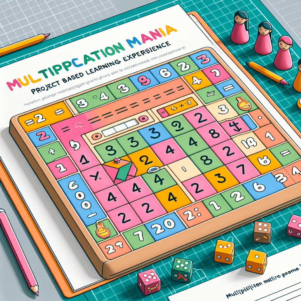 Multiplication Mania: Design Your Own Board Game!