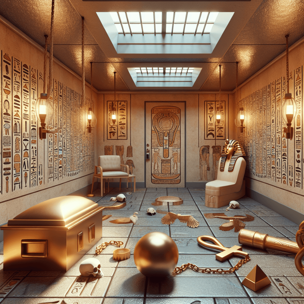 Ancient Egypt Tomb Escape Room Challenge