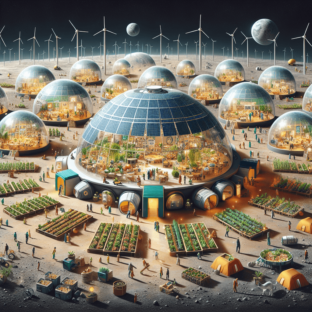 Planetary Pioneers: Designing a Sustainable Colony
