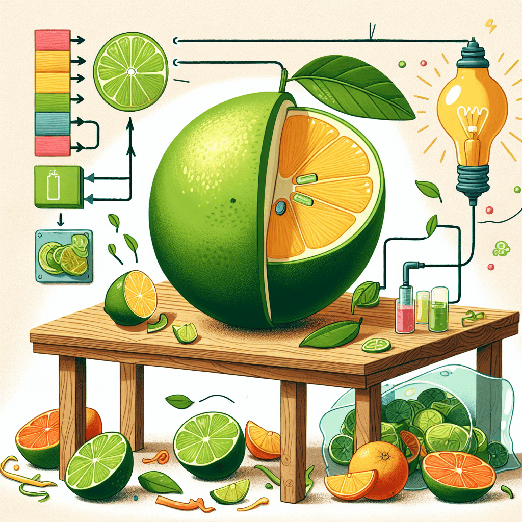 Lime Power: Generating Electricity from Citrus Waste
