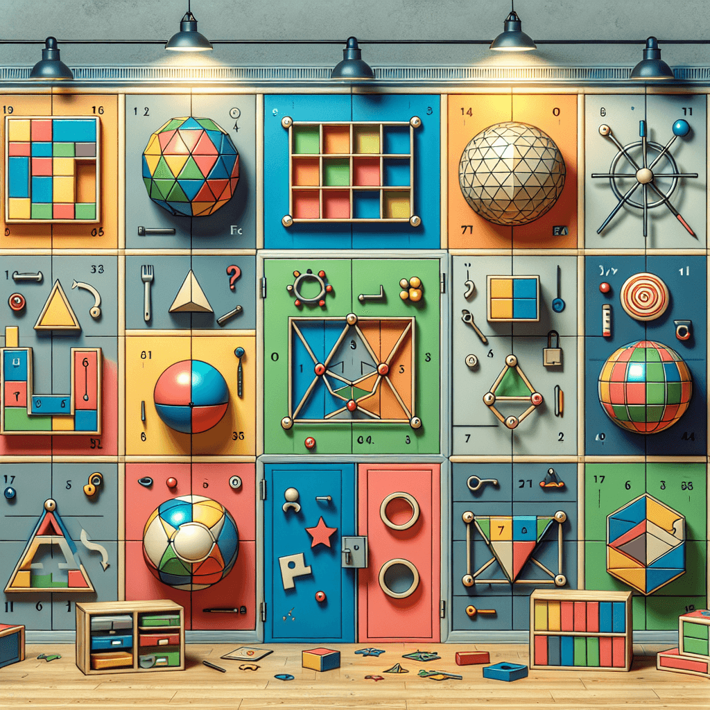 Geometry Escape Room: Design and Conquer