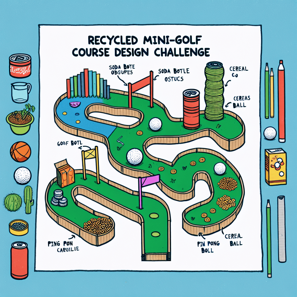 Recycled Mini-Golf Course Design Challenge