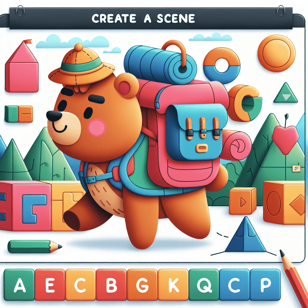 Backpack Bear's Amazing 'A' Adventure: A Kindergarten Journey