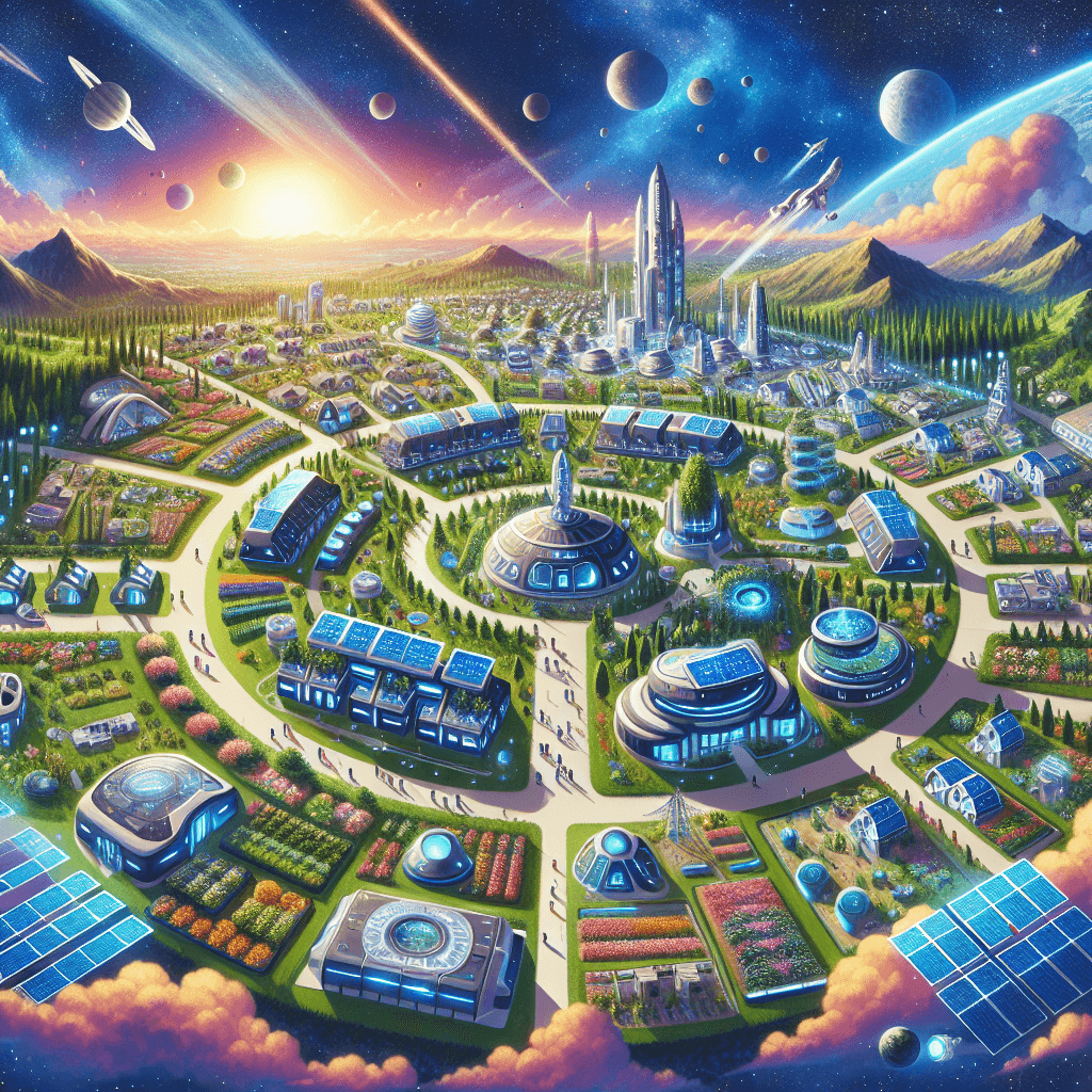 Sustainable Space Colony: Design for the Future