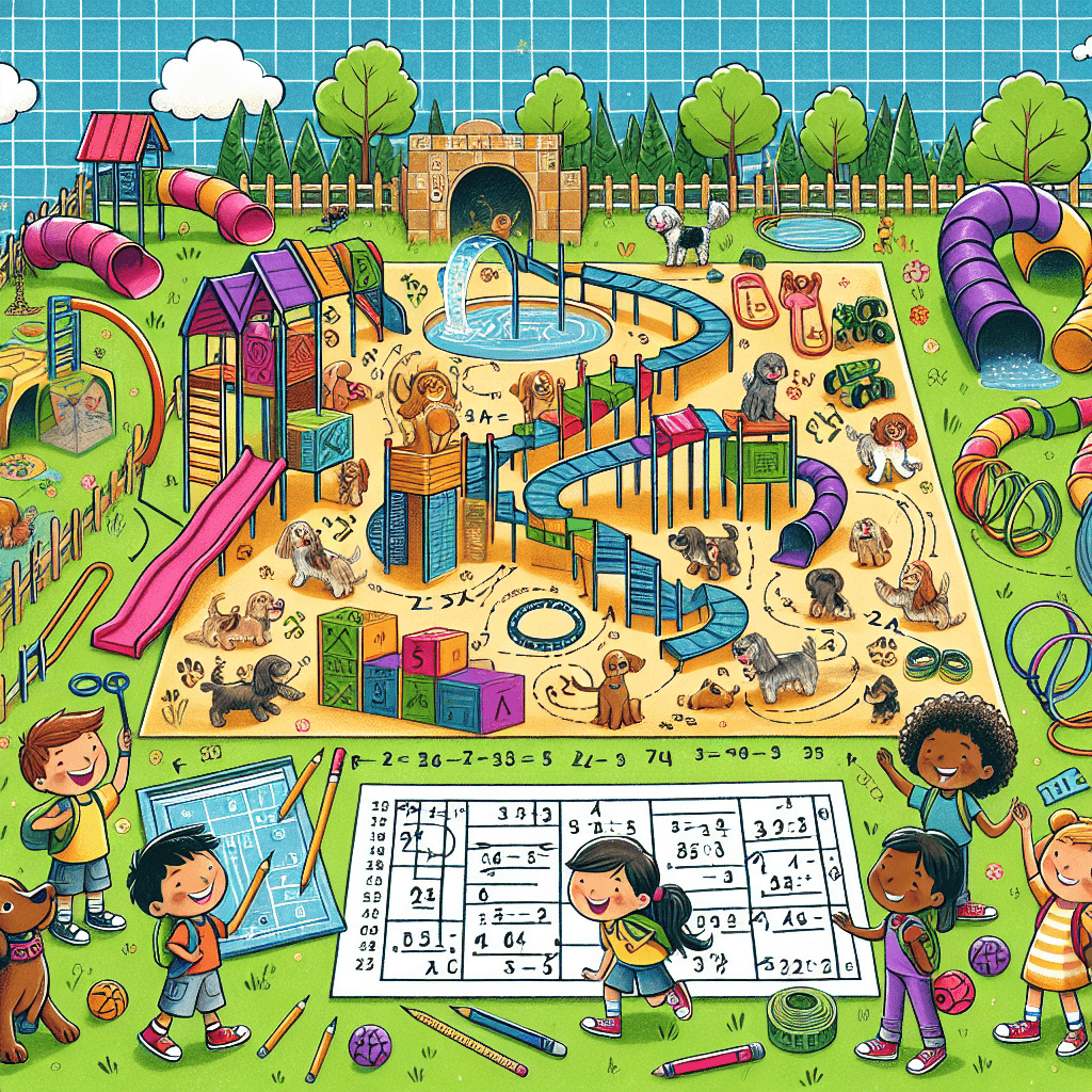 Dog Park Designer: Math Adventure for 3rd Graders