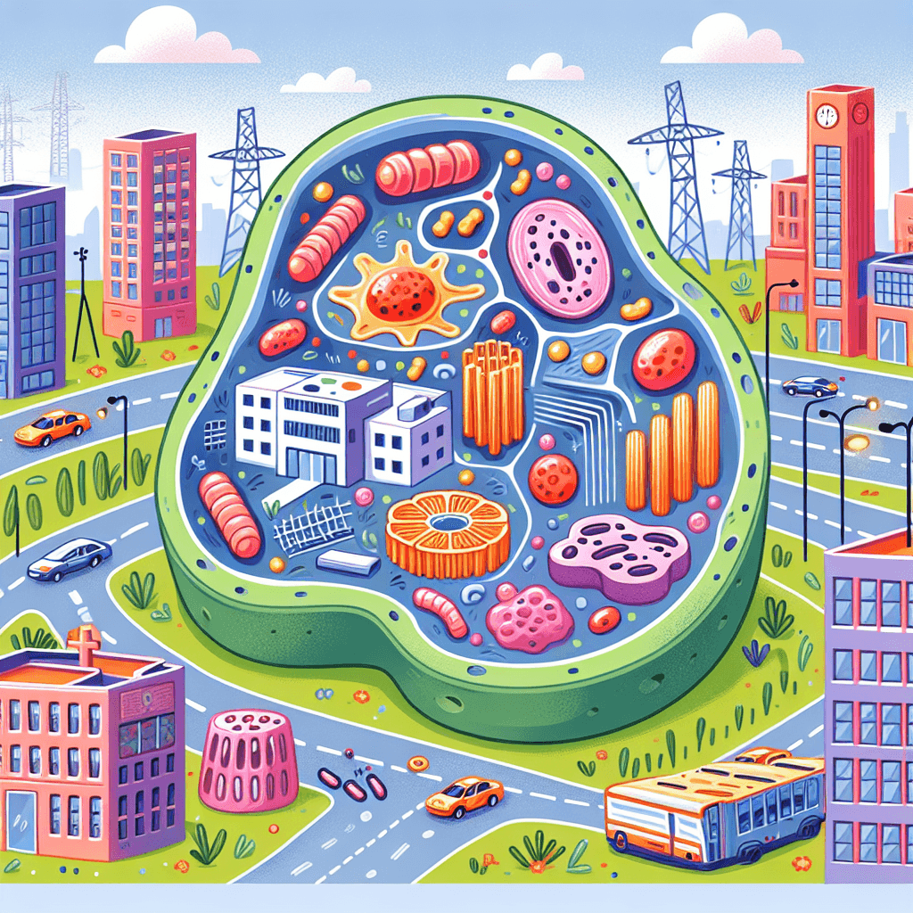 Cell City: A Microscopic Metropolis