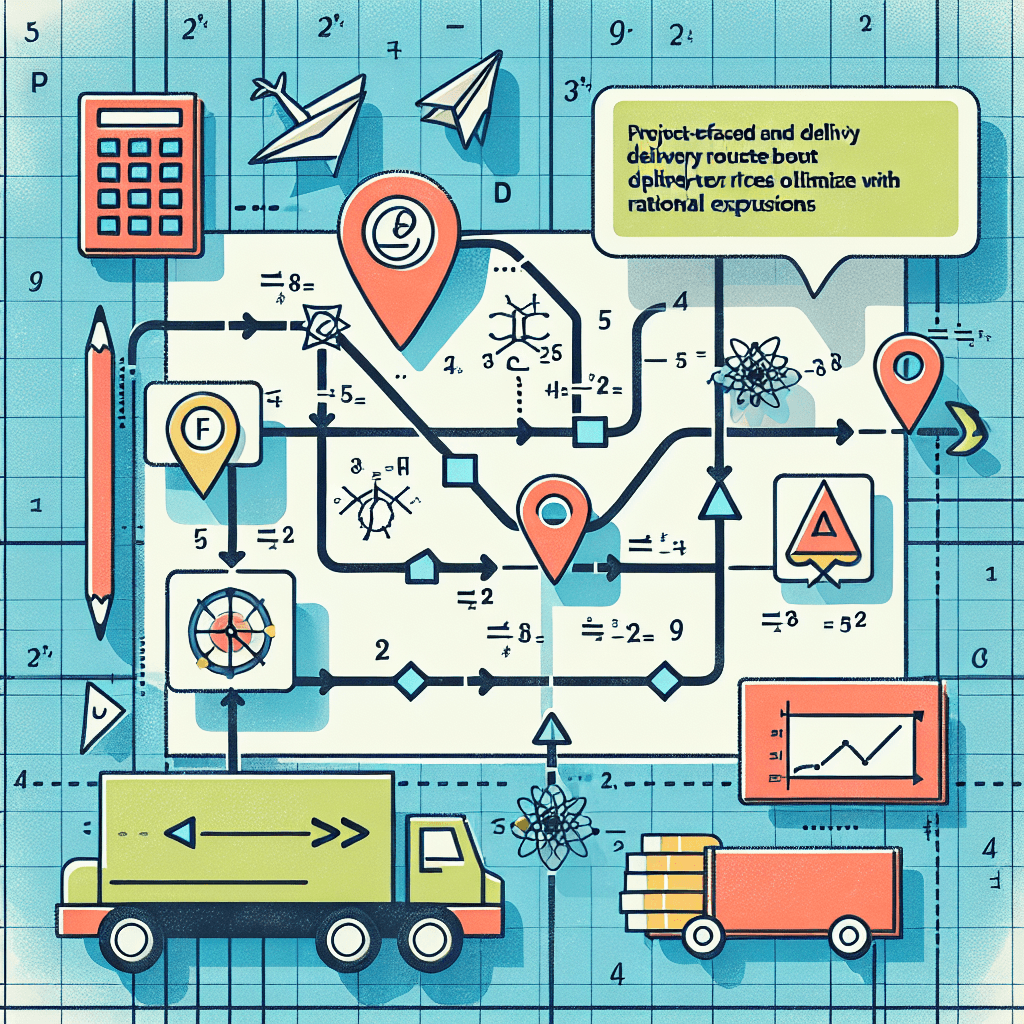 Fuel-Efficient Delivery Routes: Optimizing with Rational Expressions