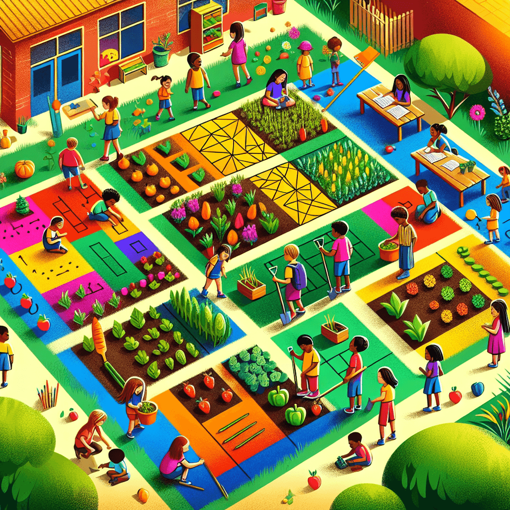 Community Garden Design: Area and Perimeter in Action!