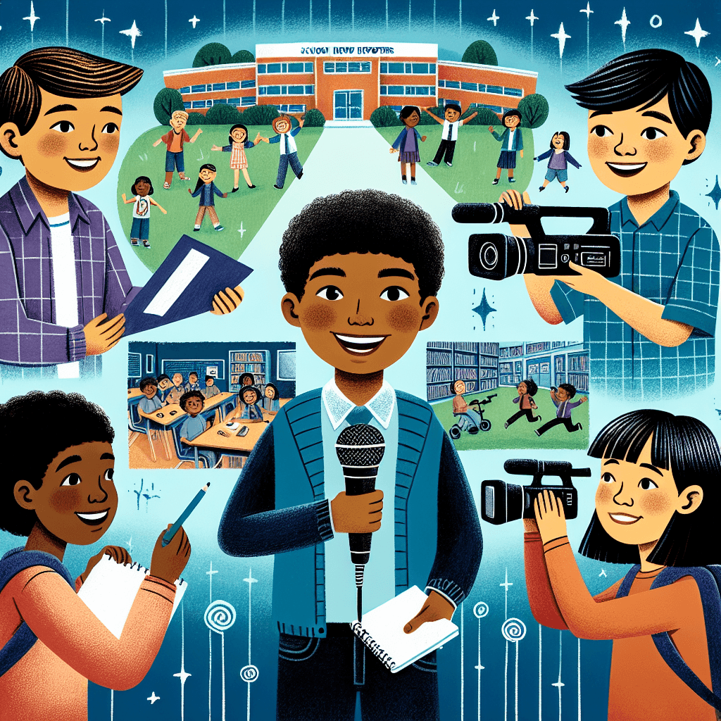 School News Reporters: Capturing and Reporting School Life