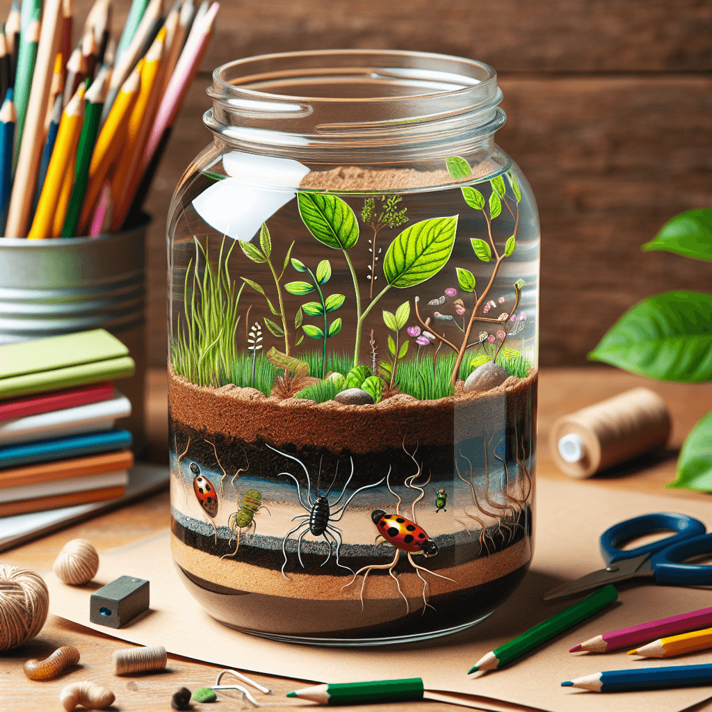 Ecosystem in a Jar: A First Grade Design Challenge