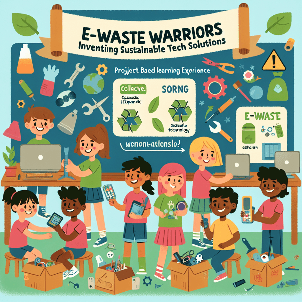 E-Waste Warriors: Inventing Sustainable Tech Solutions