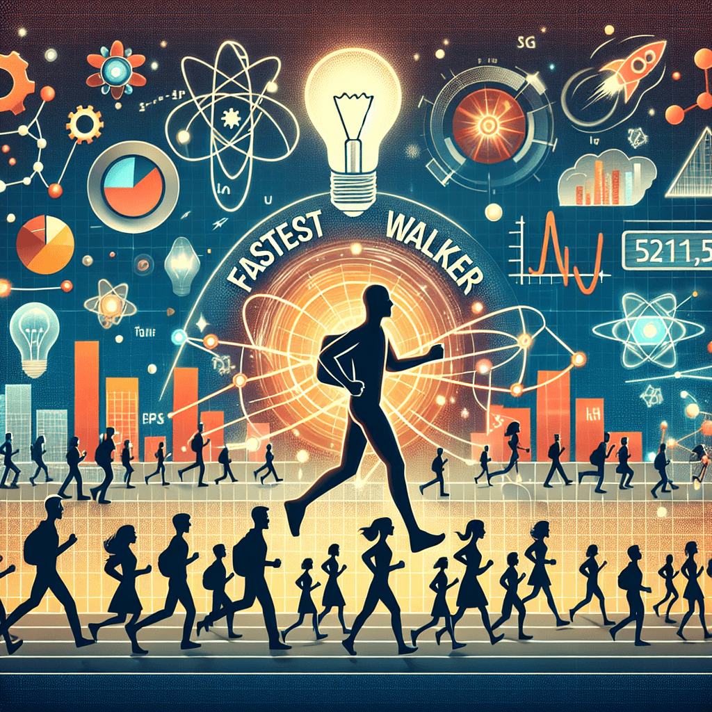 The Fastest Walker: A Physics Lab