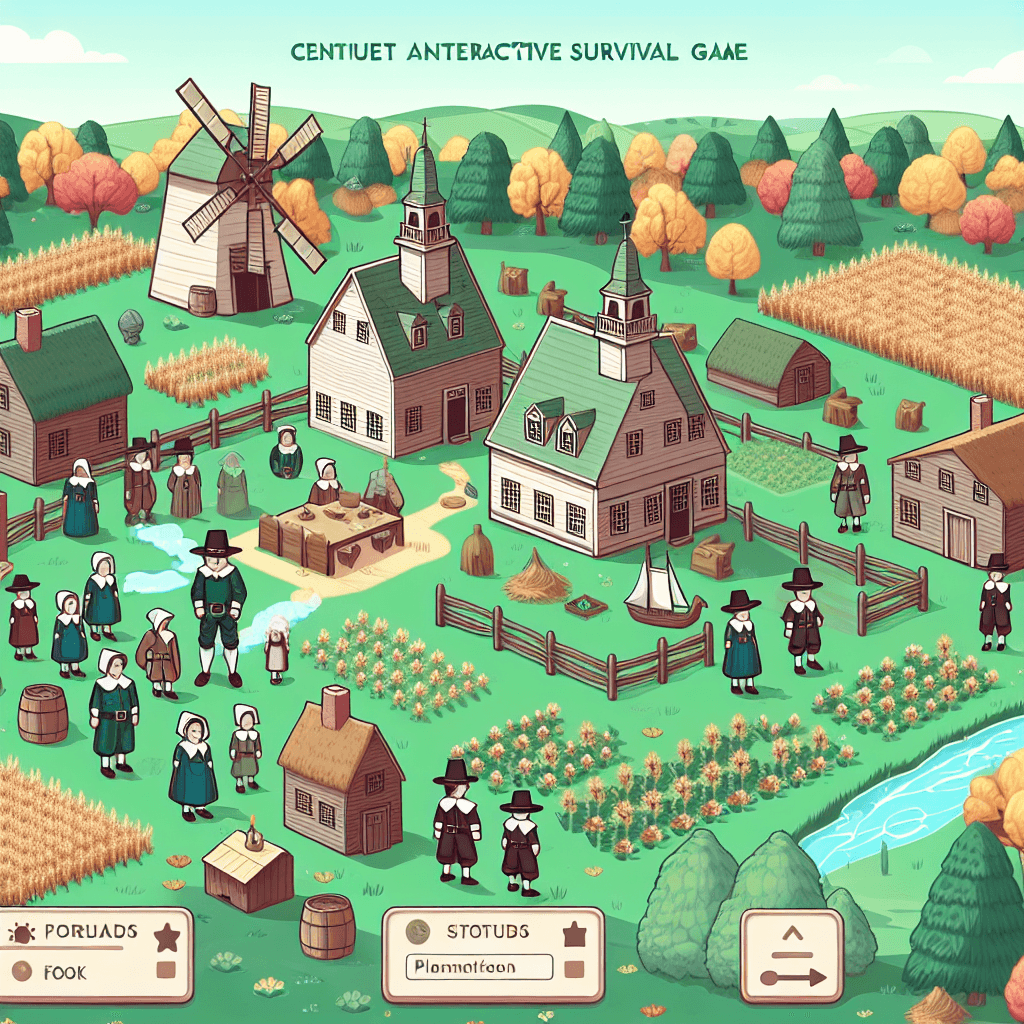 Colonial Survival Game: Of Plymouth Plantation