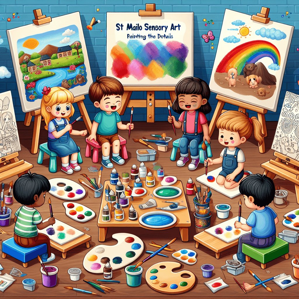 St Mailo Sensory Art: Painting the Details