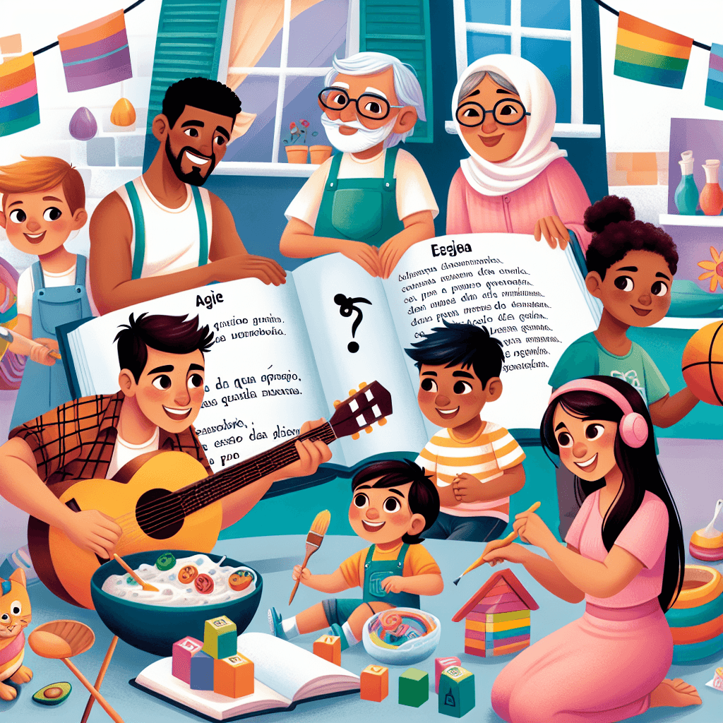 Mi Familia: A Spanish Children's Book on Family & Pronouns