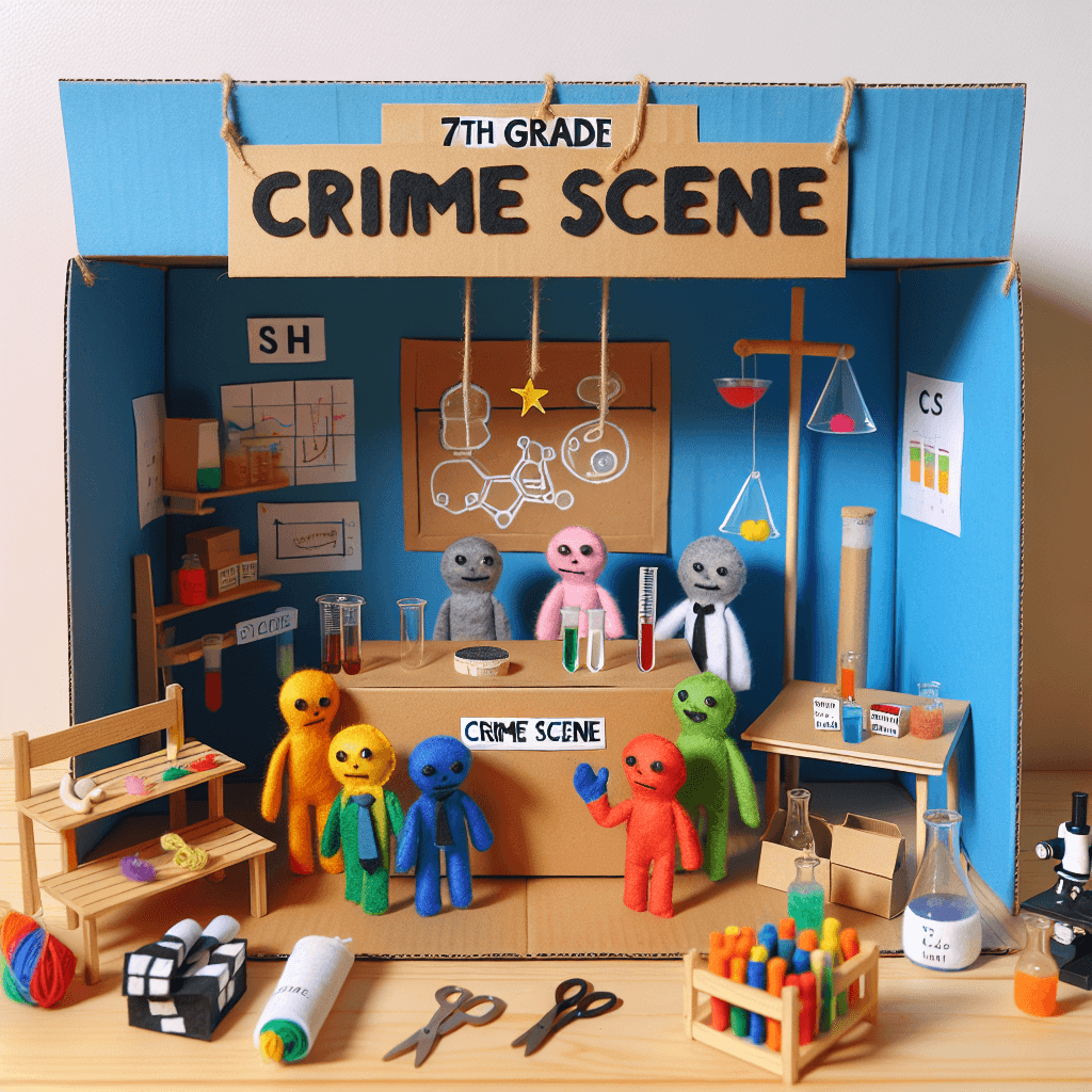 Crime Scene Puppet Show: A 7th Grade Science Project