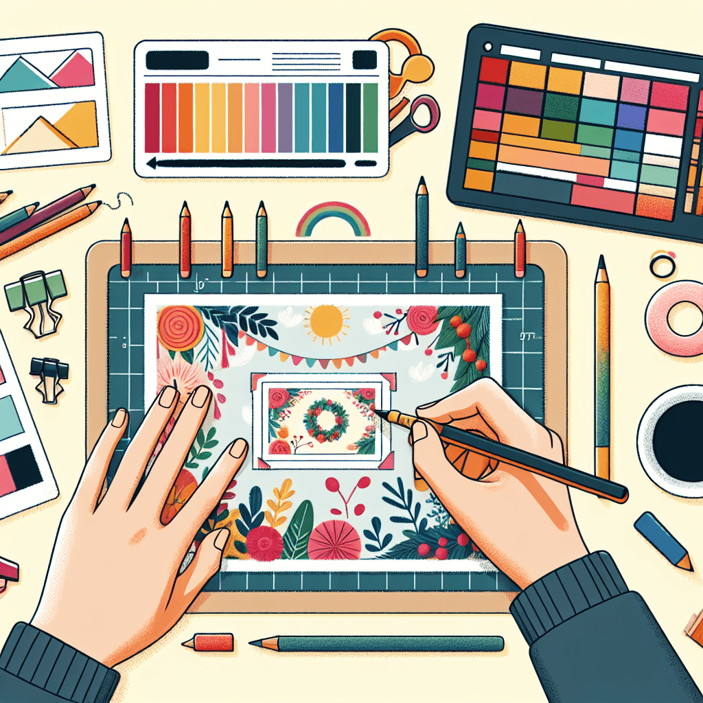 Holiday Postcard Design with AutoDraw