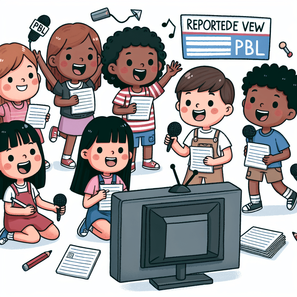 4th Grade English News Report Project