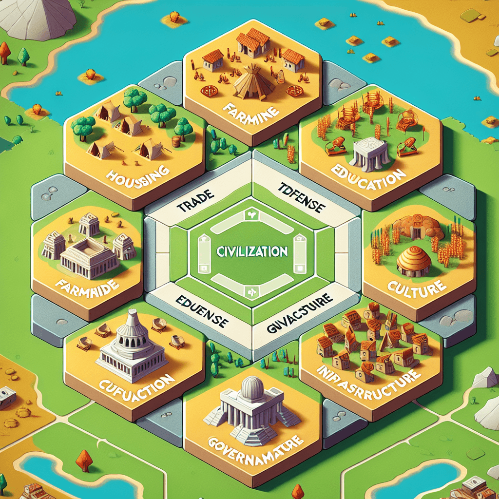 Civilization Game: Build and Rank the 8 Features