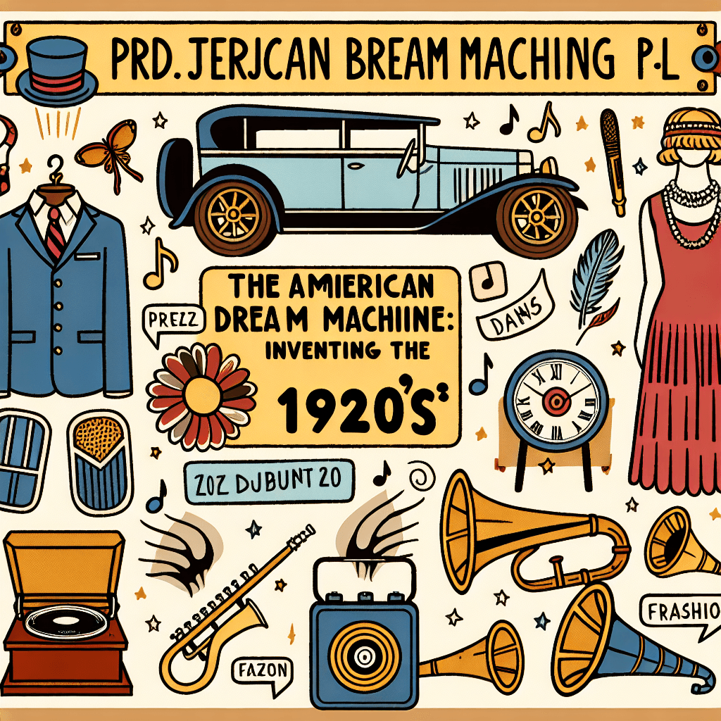The American Dream Machine: Inventing the 1920s