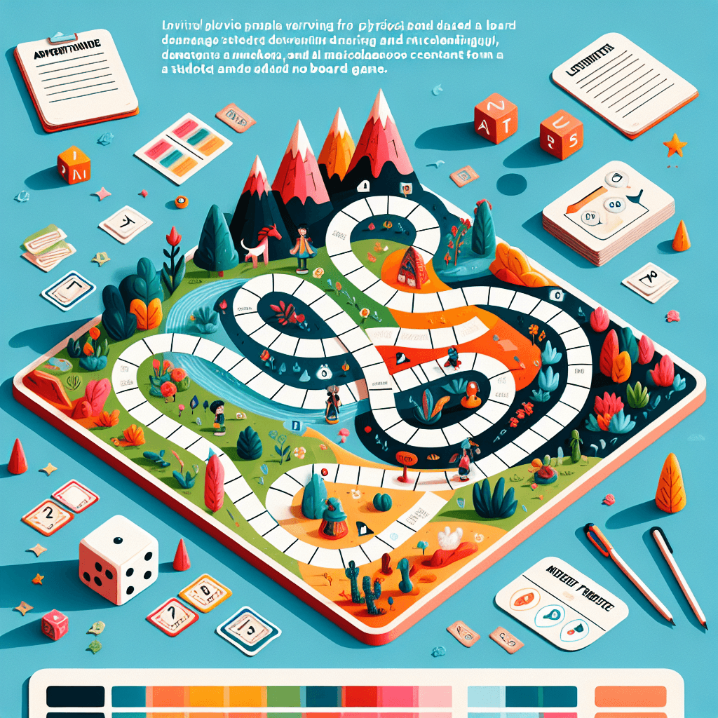Novel Adventure: Design a Board Game