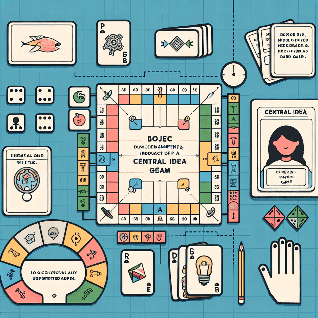 Central Idea Board Game Design